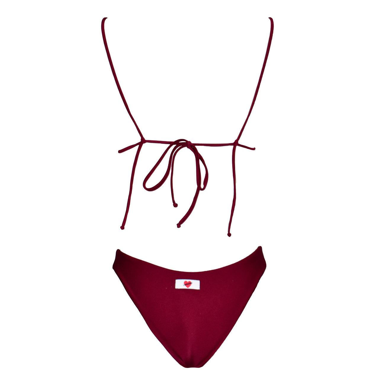 Triangolo Seta Corinne Sangria