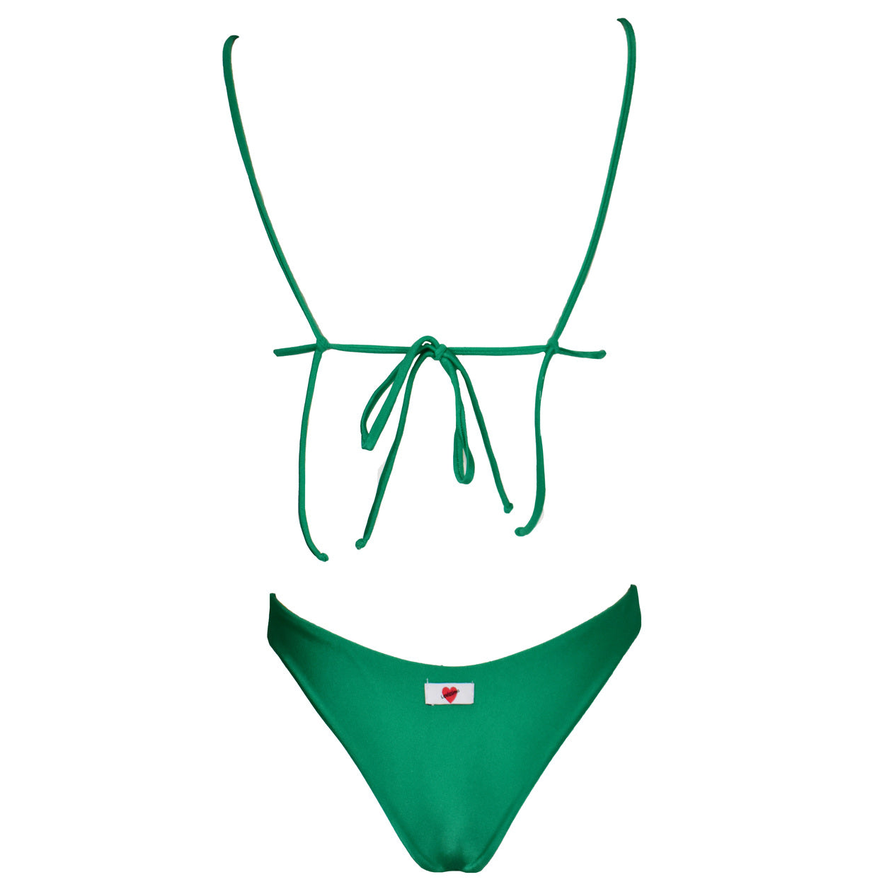 Triangolo Seta Corinne Smeraldo