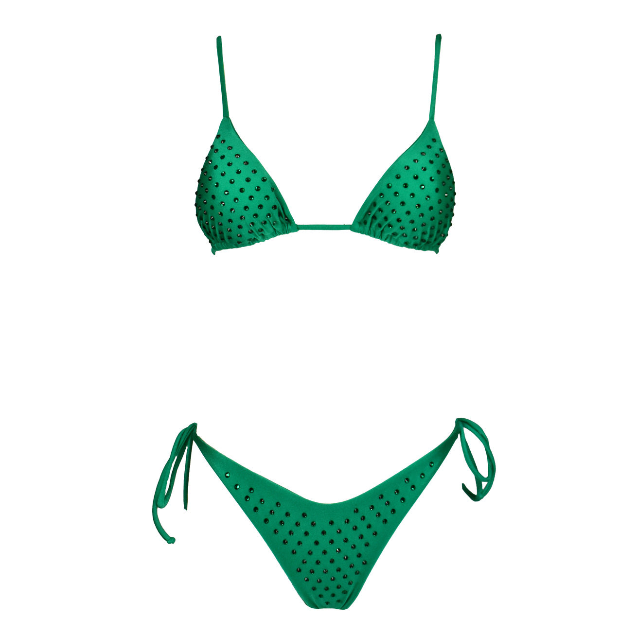 Triangolo Seta Corinne Smeraldo