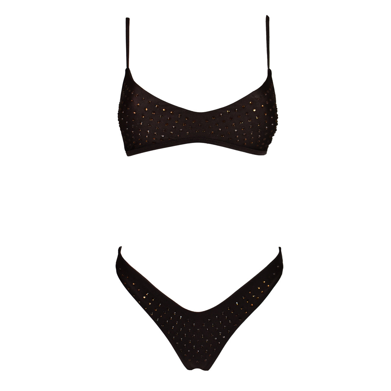 Corpetto Seta Corinne Dark Chocolate