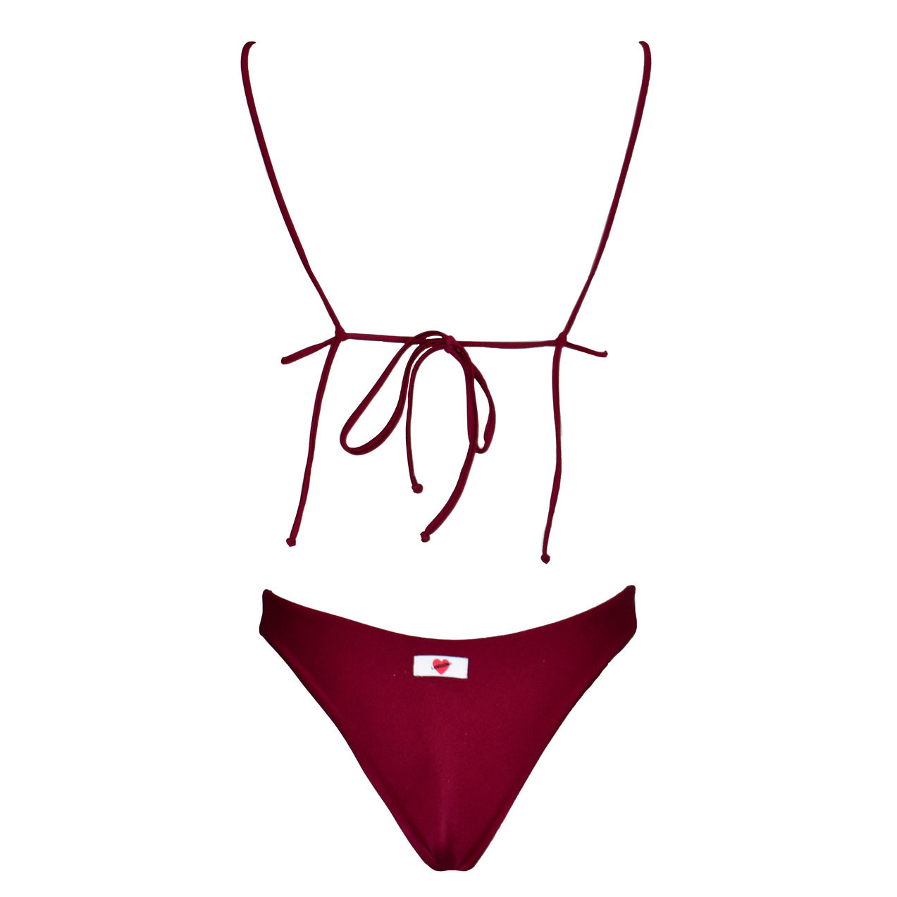 Triangolo Seta Corinne Sangria