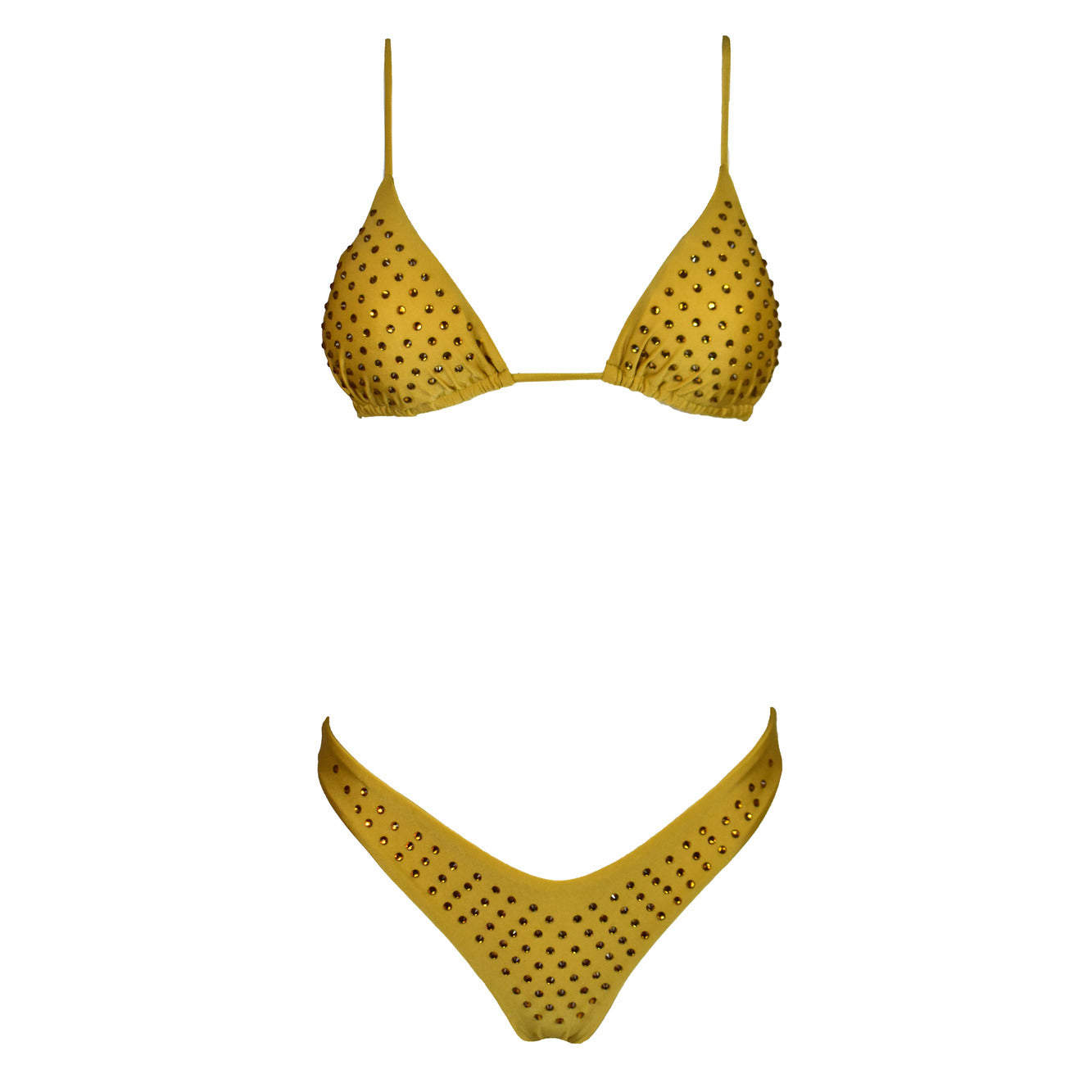 Triangolo Seta Corinne Gold
