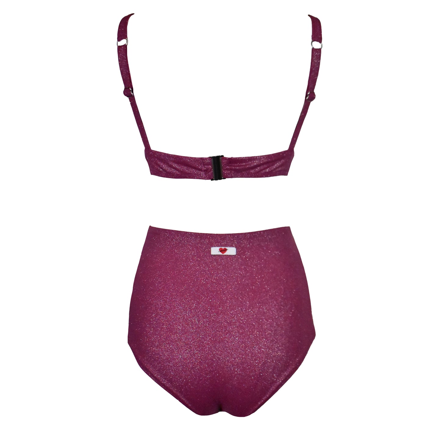 Bralette Moorea Cristal Lampone