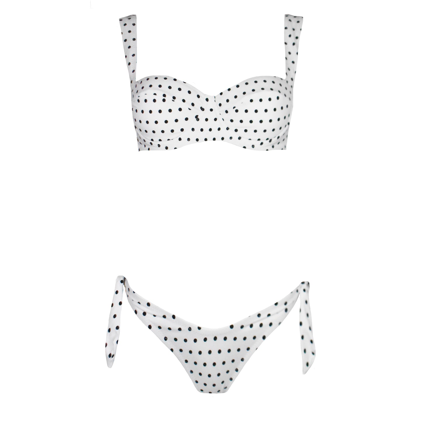 Balconette Pin Up White