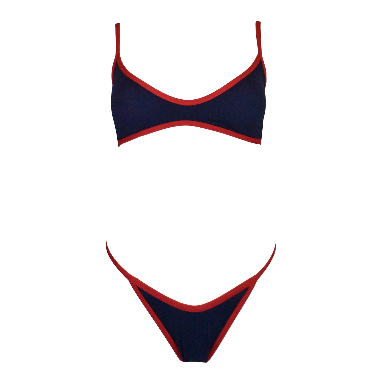 Corpetto Thalia Blue/Red