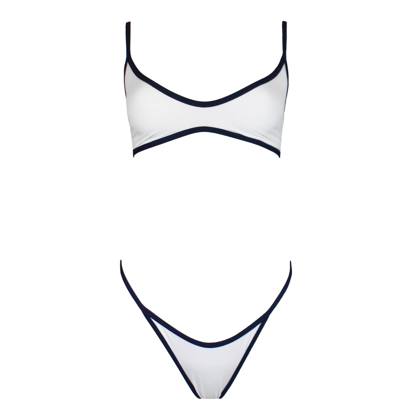Corpetto Thalia White/Blue