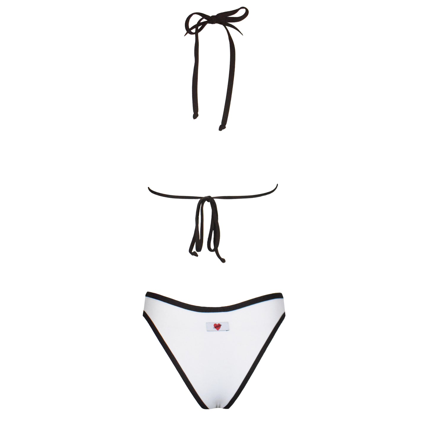 Triangolo Thalia White/Choco