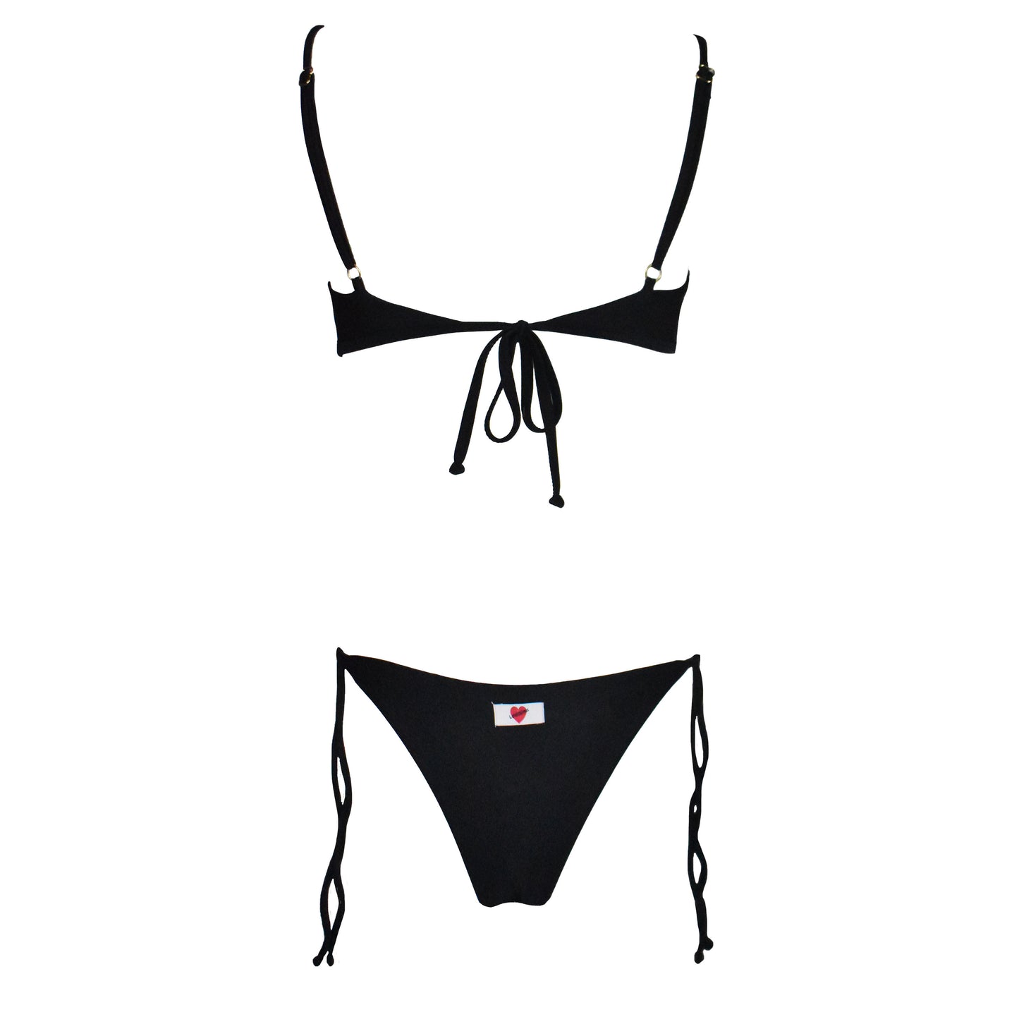 Corpetto Seta Corinne Black