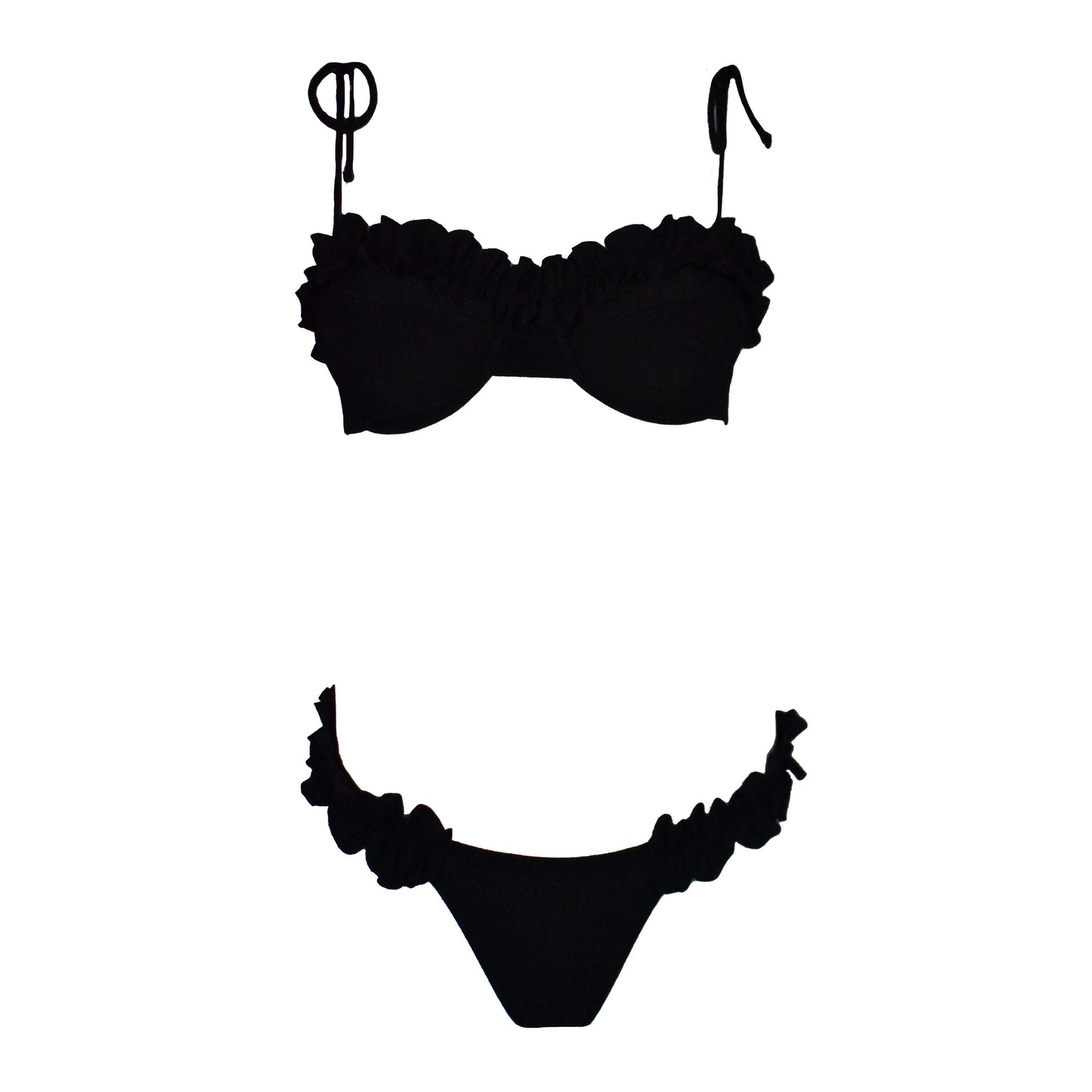 Balconcino Petalo Black