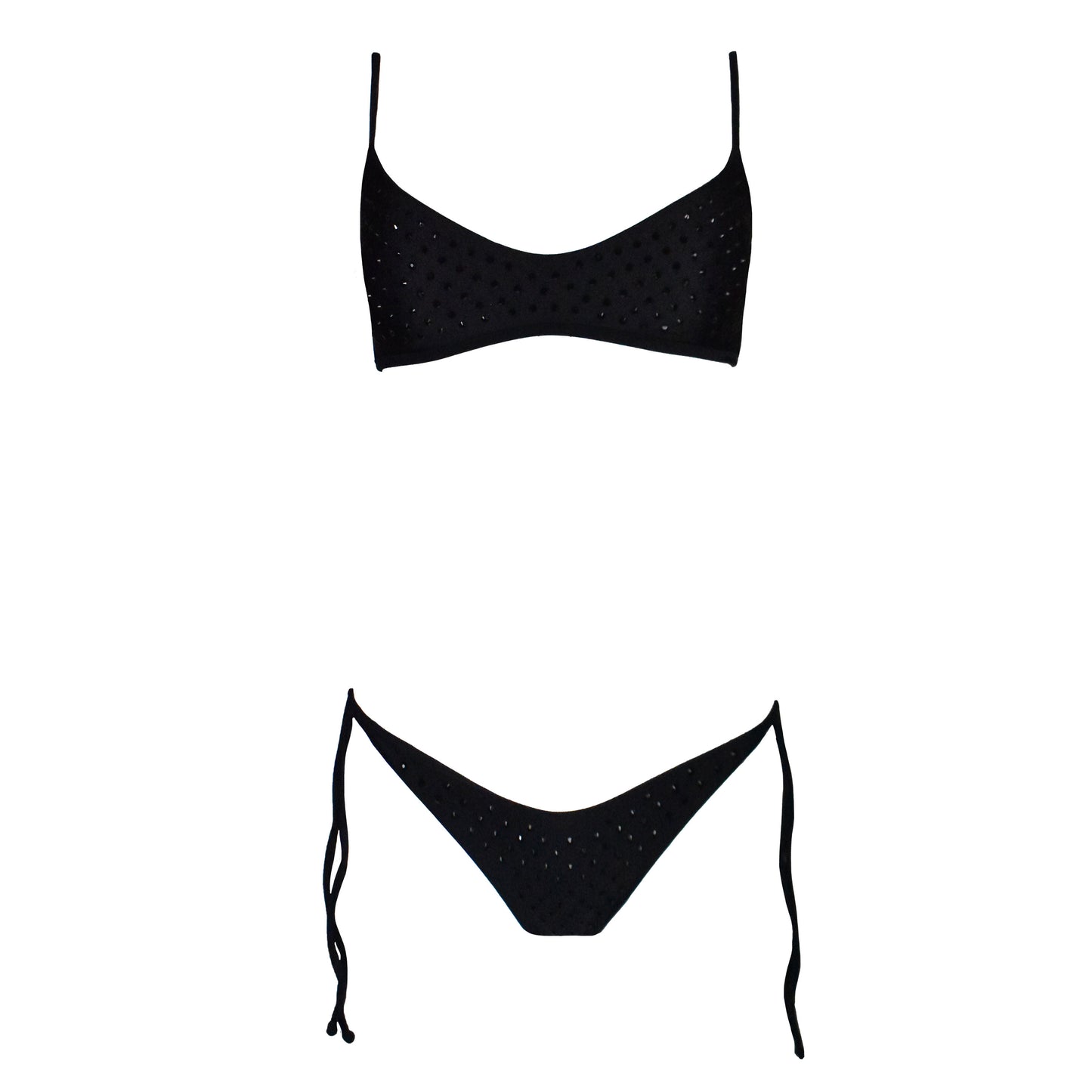 Corpetto Seta Corinne Black