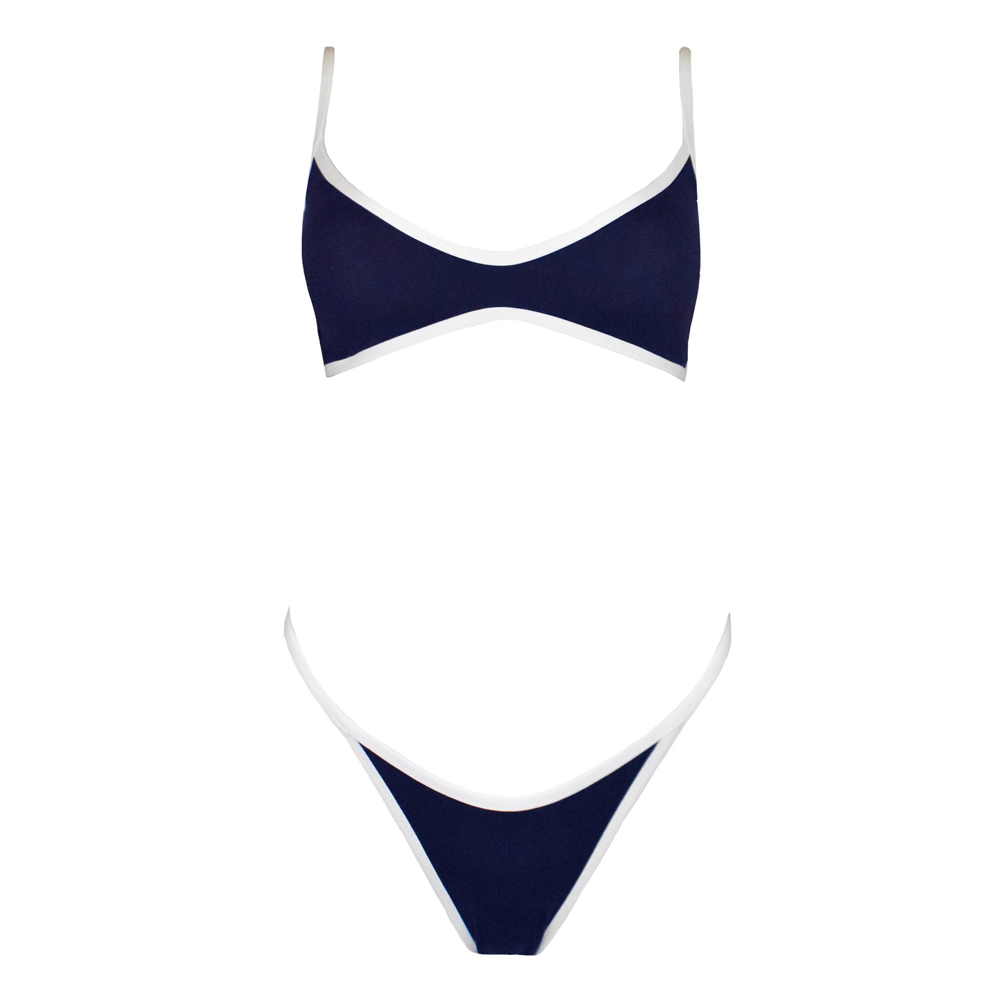Corpetto Thalia Blue/White