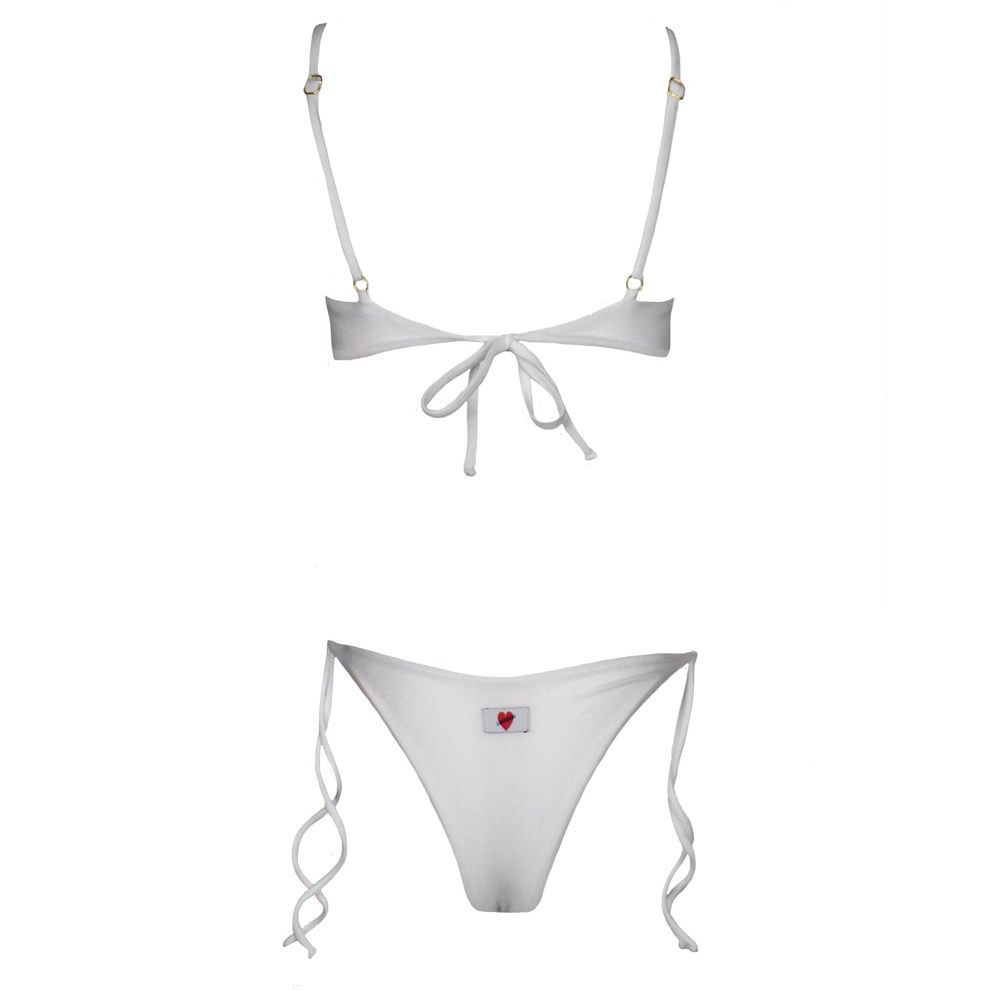 Corpetto Seta Corinne White