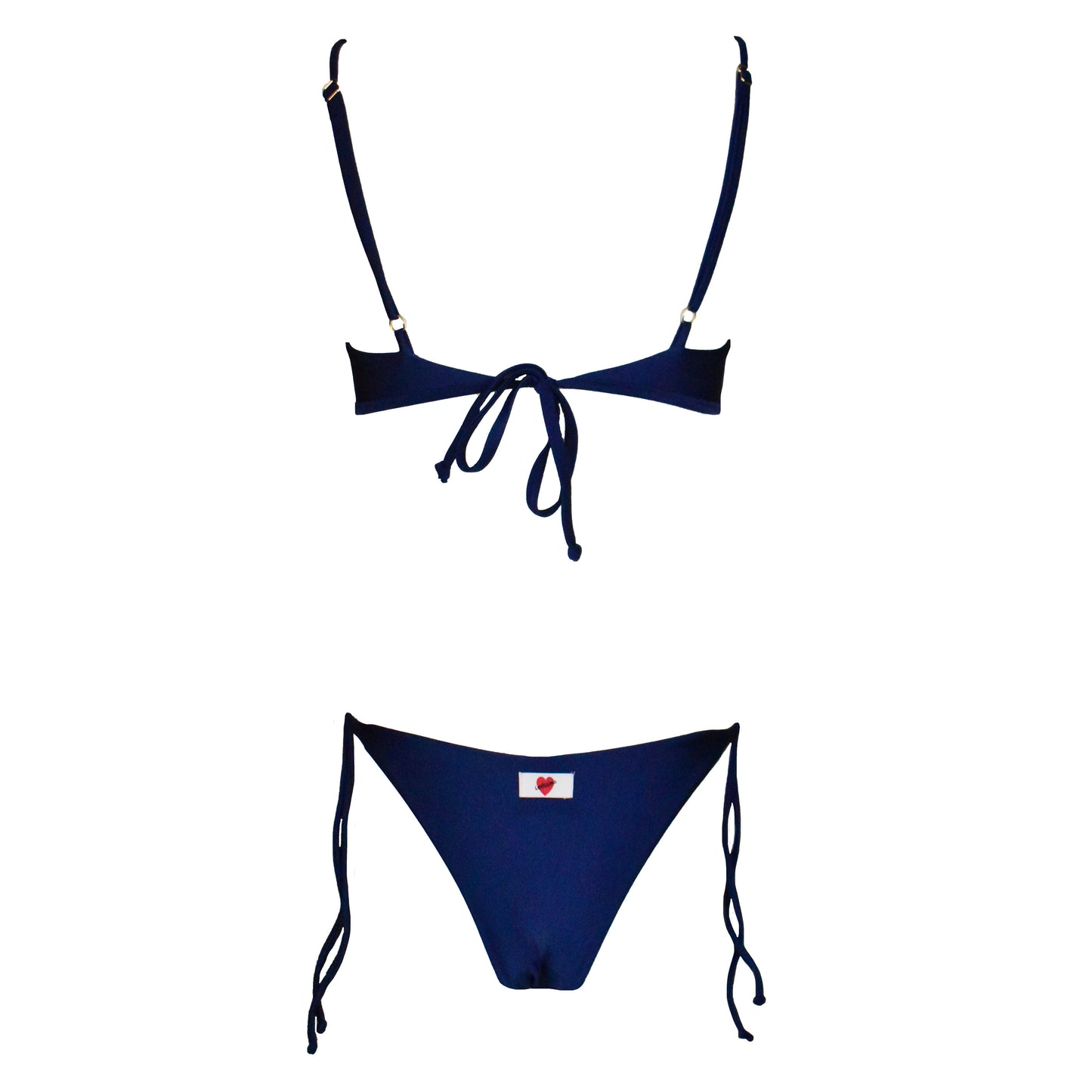 Corpetto Seta Corinne Night Blue
