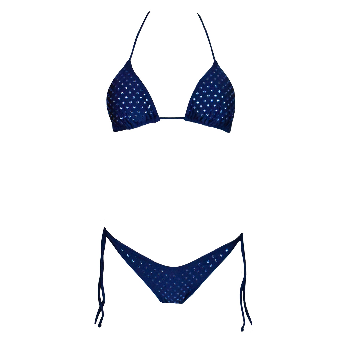 Triangolo Seta Corinne Night Blue