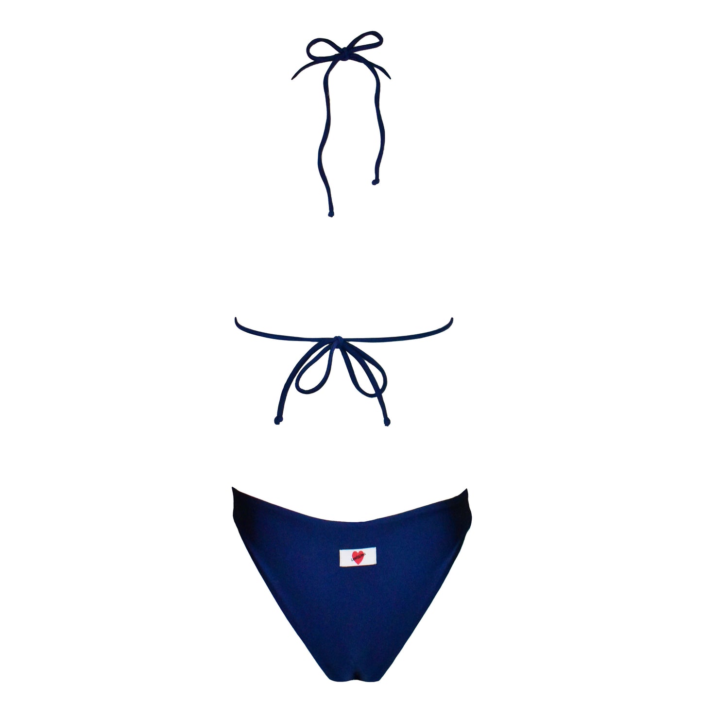 Triangolo Seta Corinne Night Blue