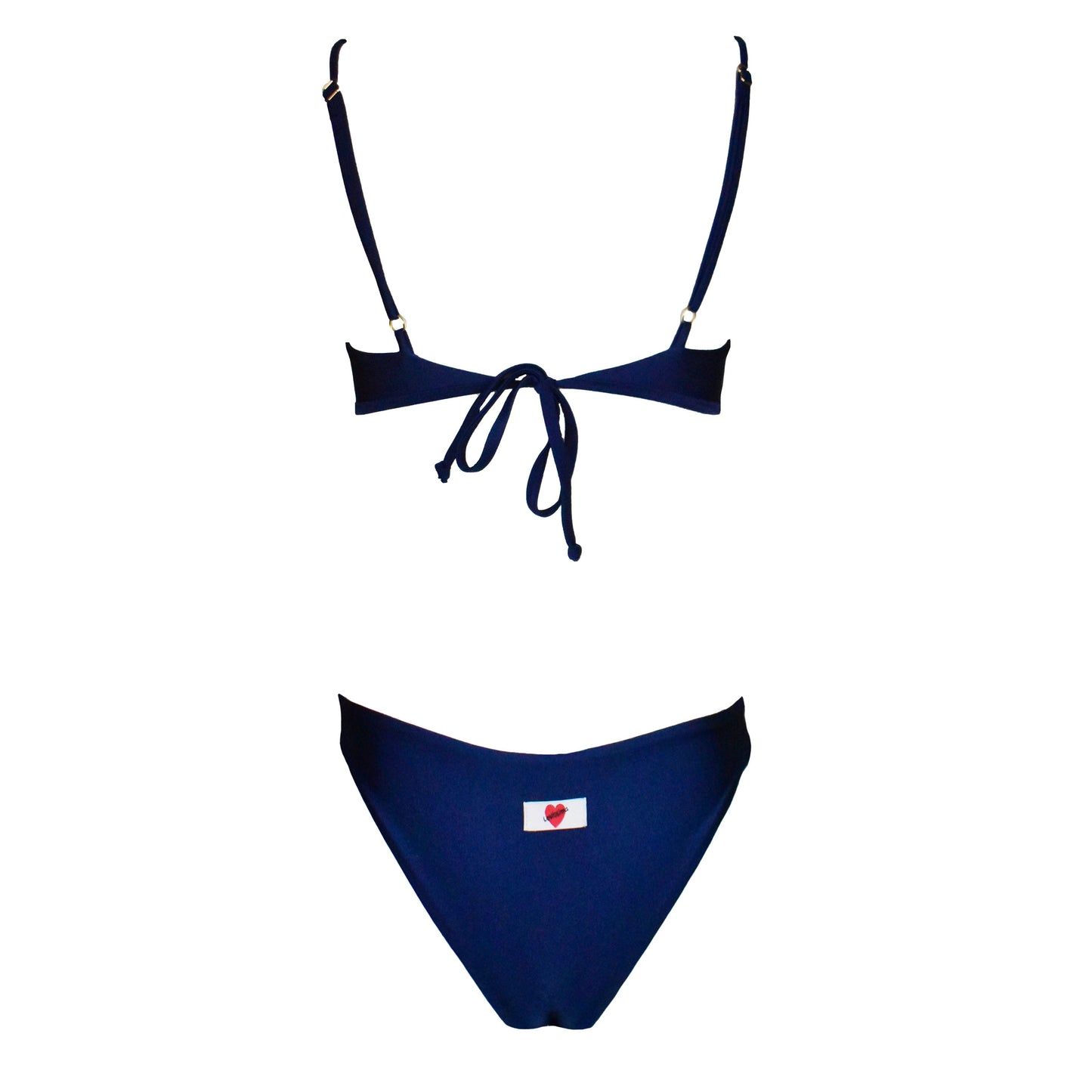 Corpetto Seta Corinne Night Blue