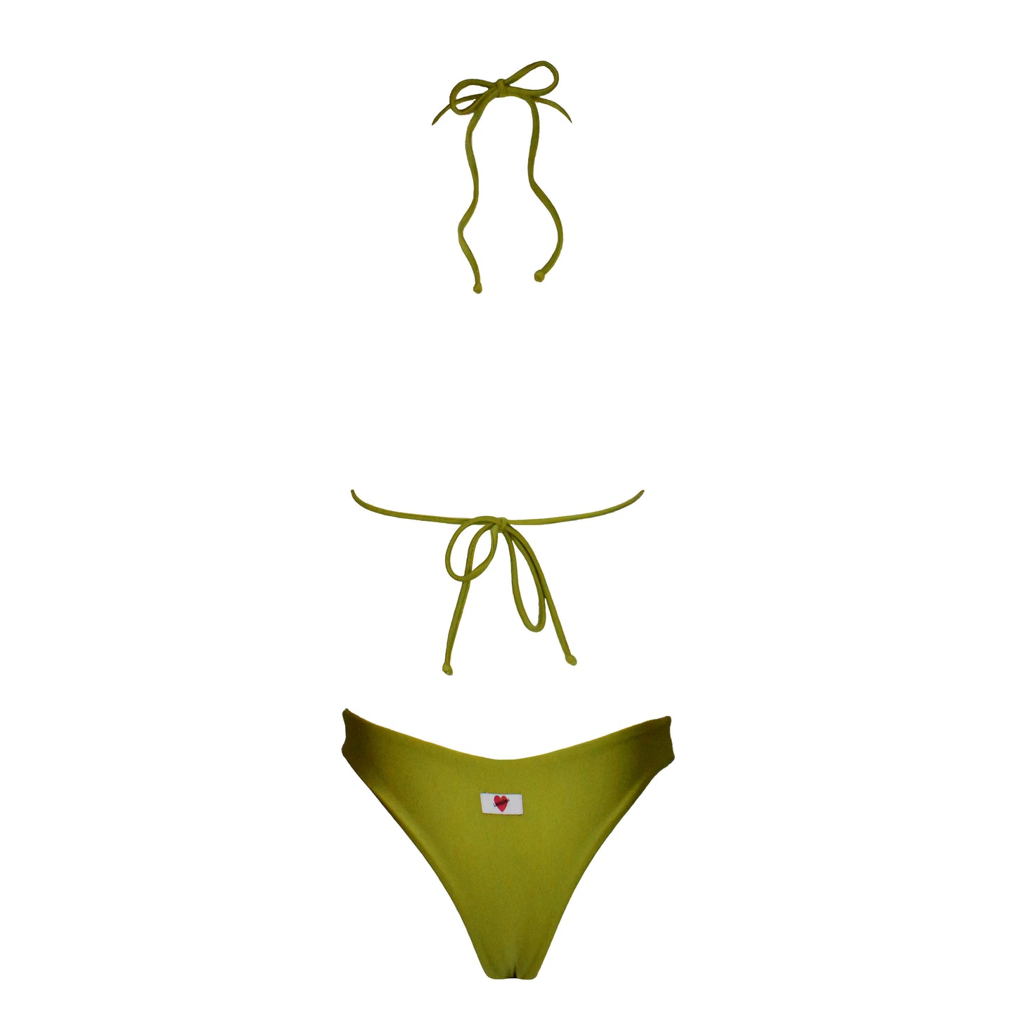 Triangolo Seta Corinne Wasabi