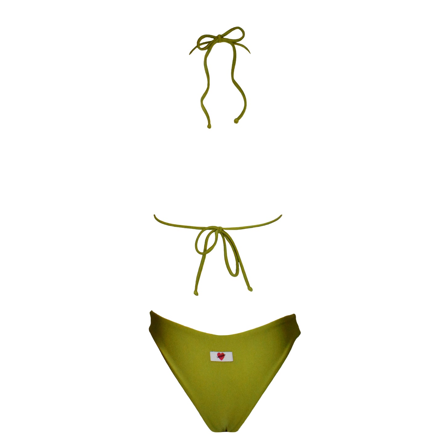Triangolo Seta Corinne Wasabi