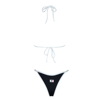 Triangolo Thalia Black/White