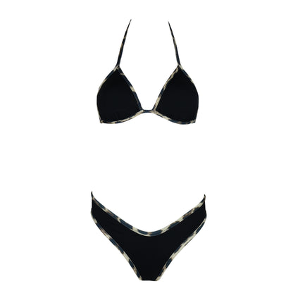 Triangolo Double Animalier/Black