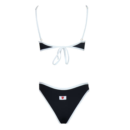 Corpetto Thalia Black/White