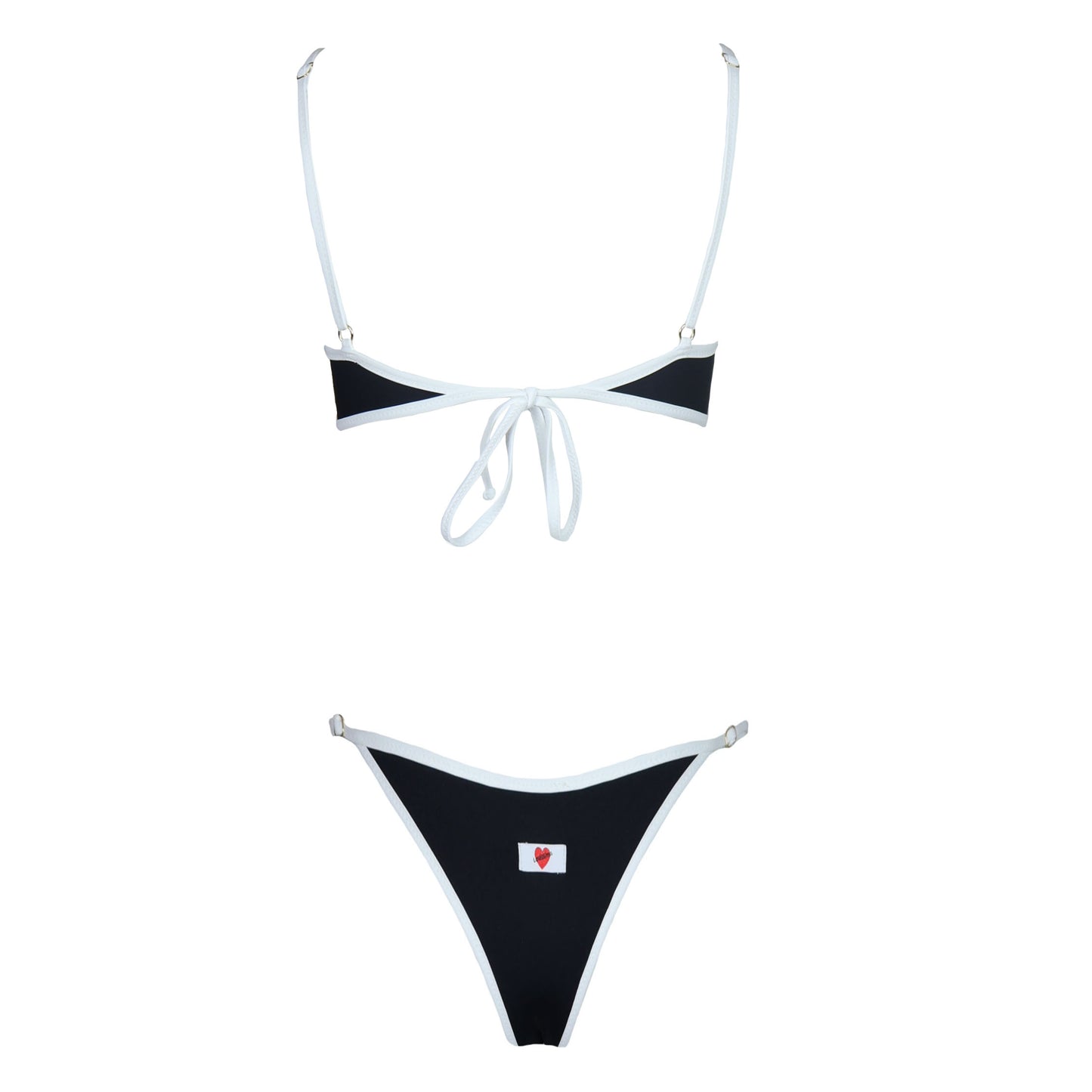 Corpetto Thalia Black/White