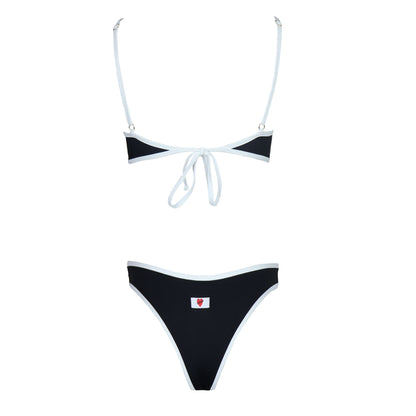 Corpetto Thalia Black/White