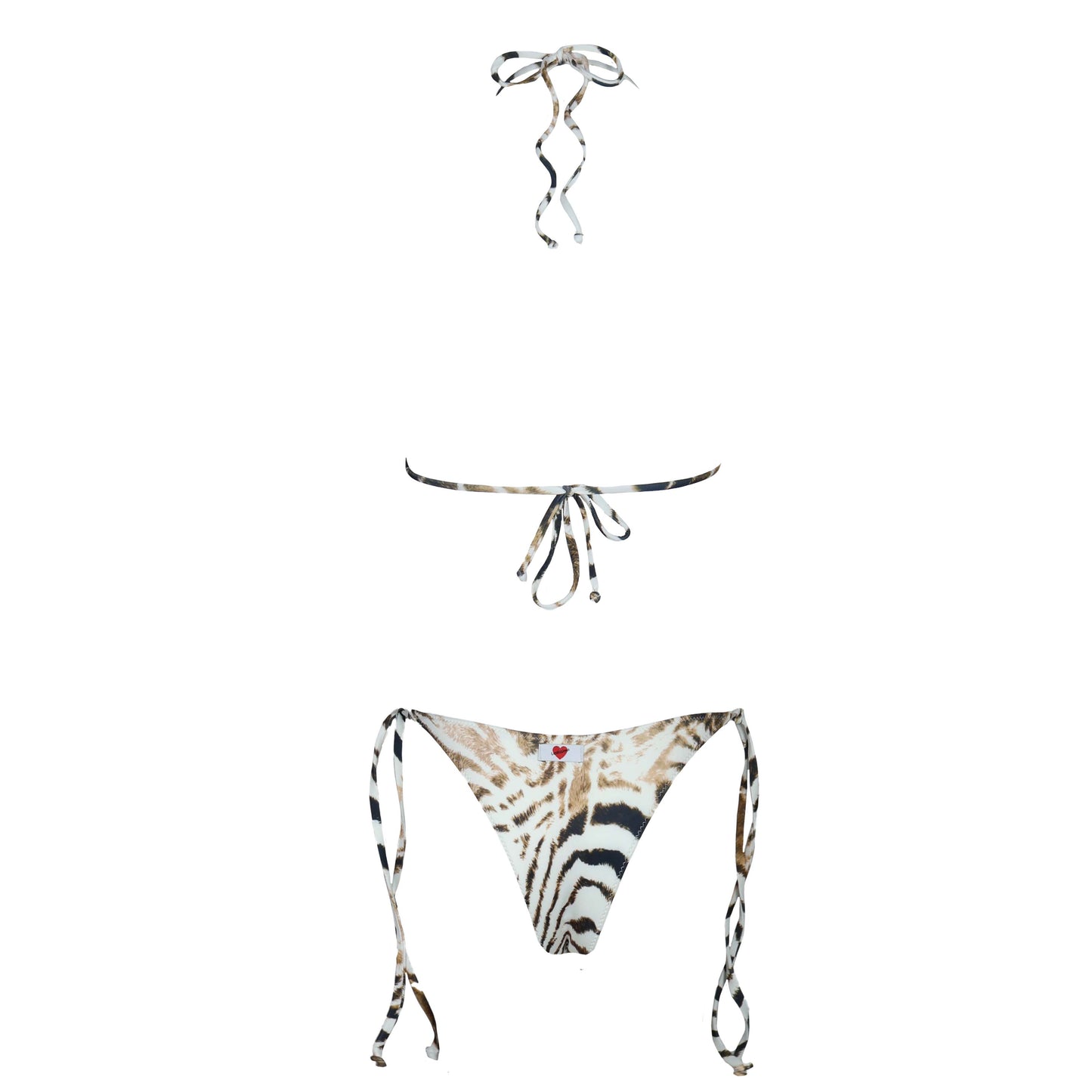 Triangolo Patch White Tiger