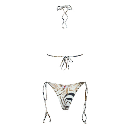 Triangolo Patch White Tiger