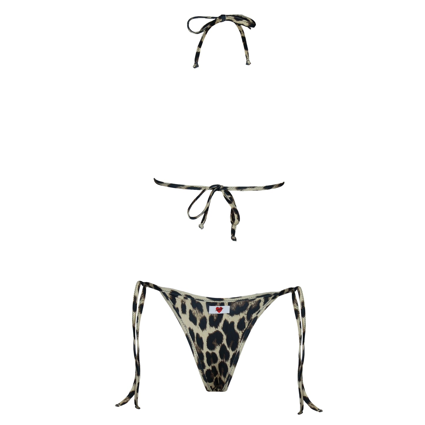 Triangolo Double Animalier/White