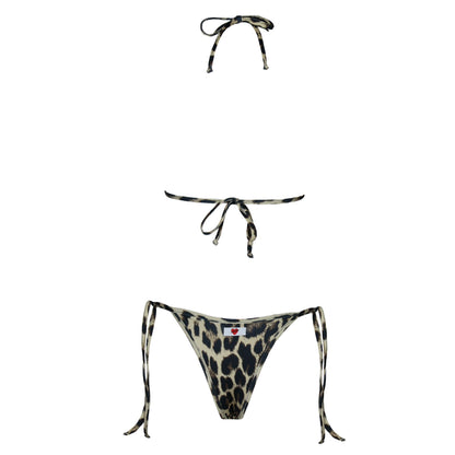 Triangolo Double Animalier/White