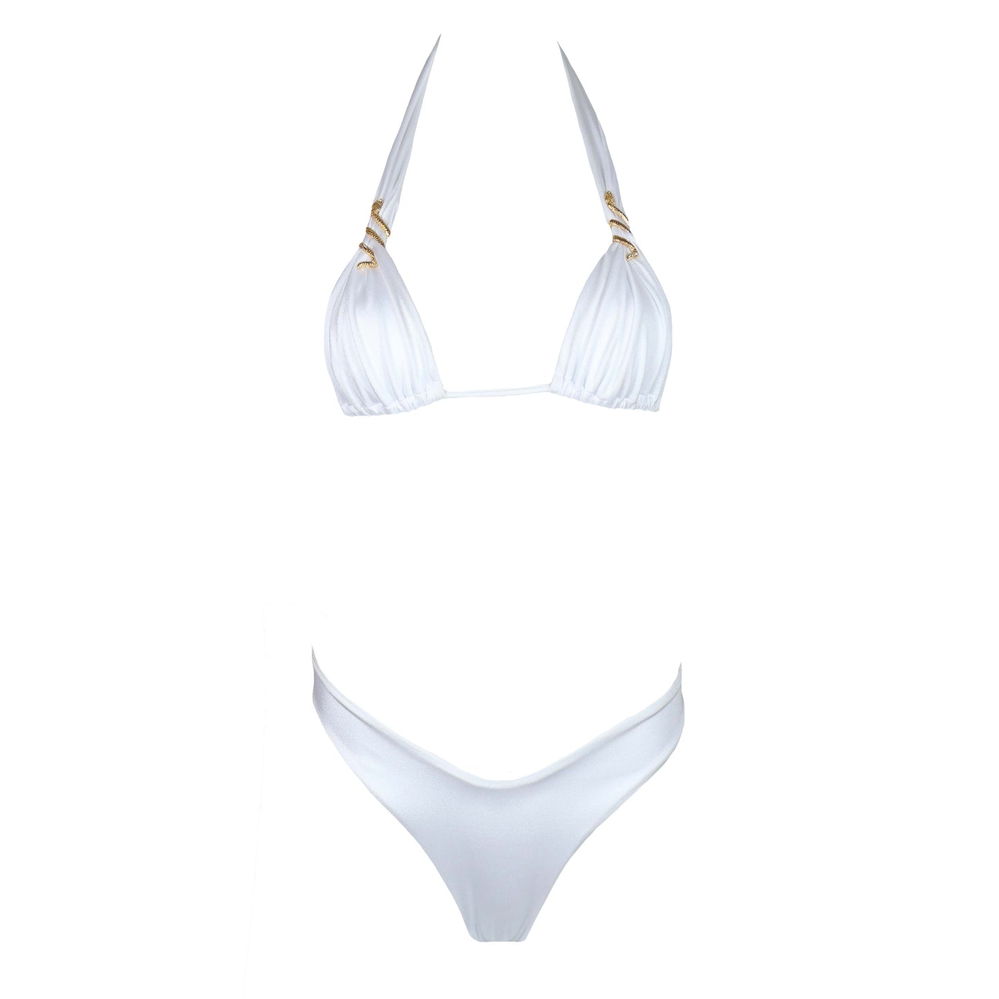 Triangolo Snake White