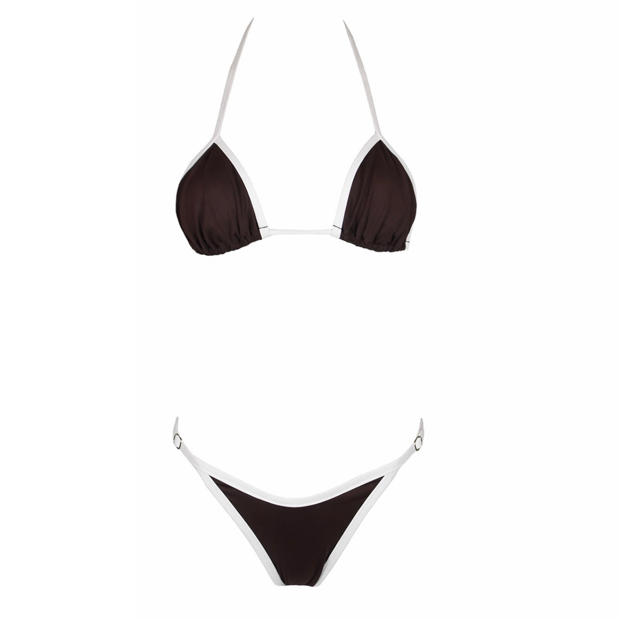 Triangolo Thalia Moka/White