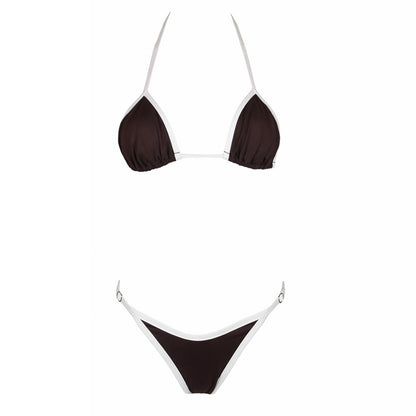 Triangolo Thalia Moka/White
