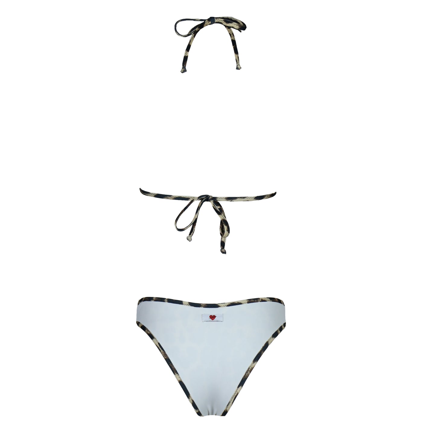 Triangolo Double Animalier/White