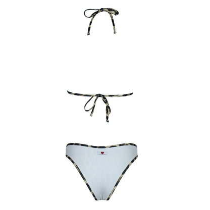 Triangolo Double Animalier/White