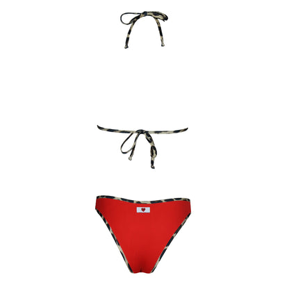 Triangolo Double Animalier/Cupido