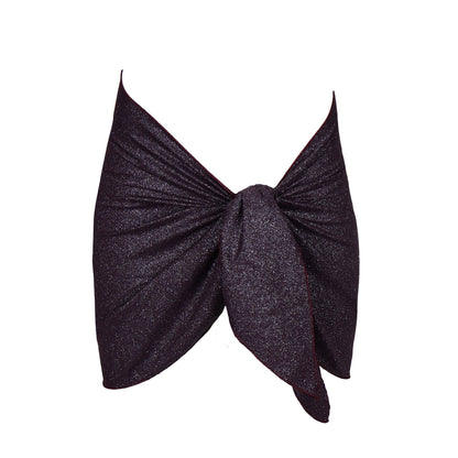 Pareo Cristal Rouge Noir