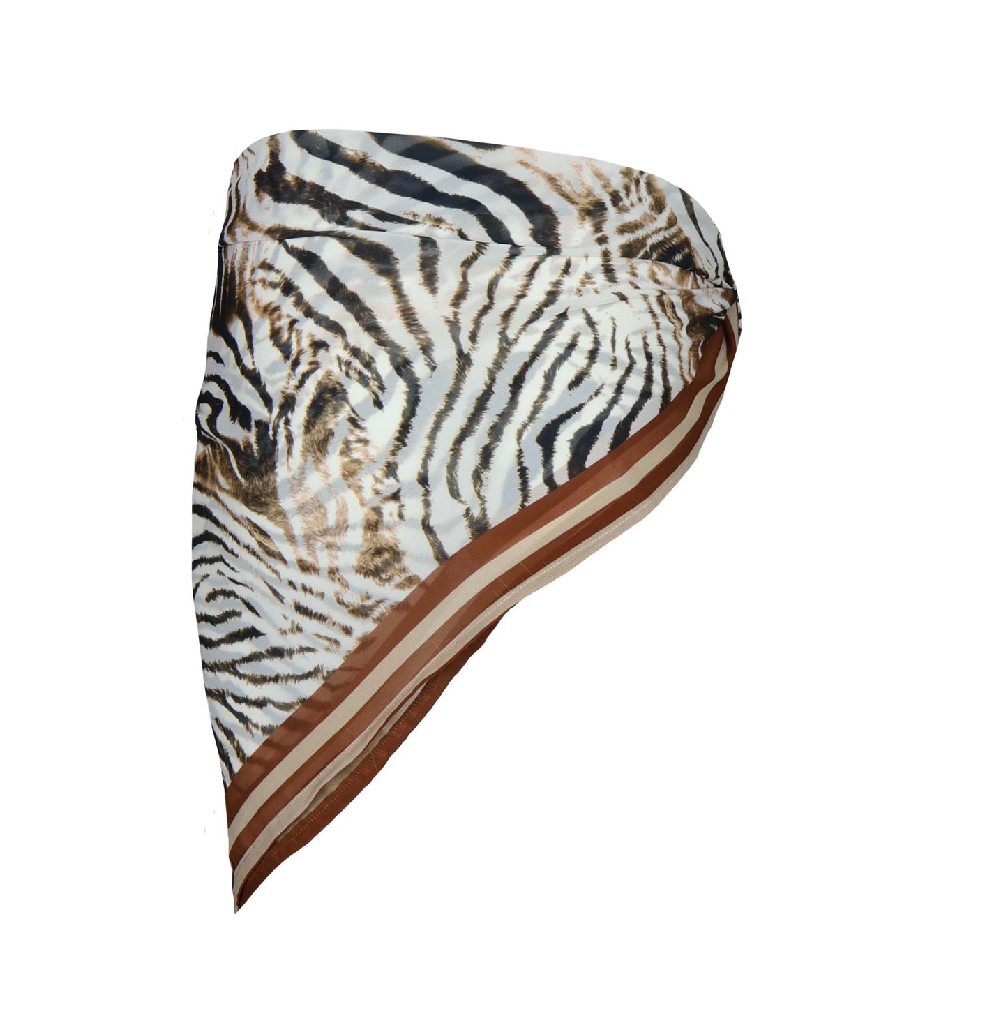 Foulard White Tiger