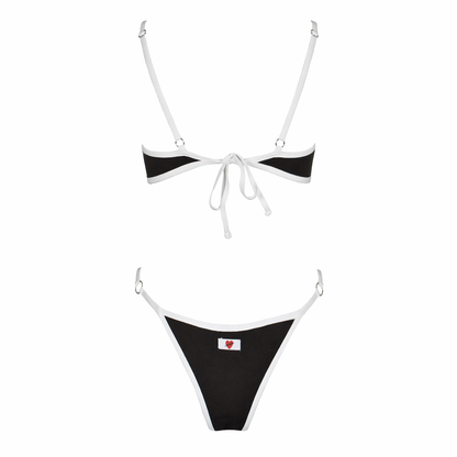 Corpetto Thalia Moka/White