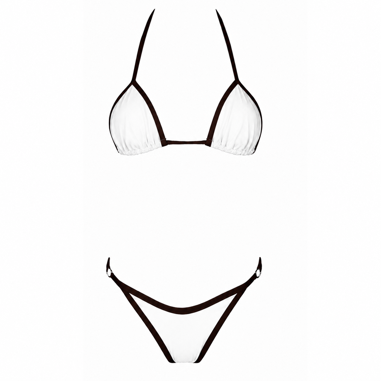 Triangolo Thalia White/Moka