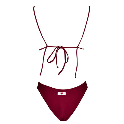Triangolo Seta Corinne Sangria