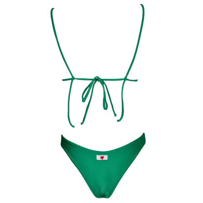 Triangolo Seta Corinne Smeraldo