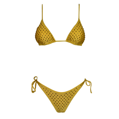 Triangolo Seta Corinne Gold