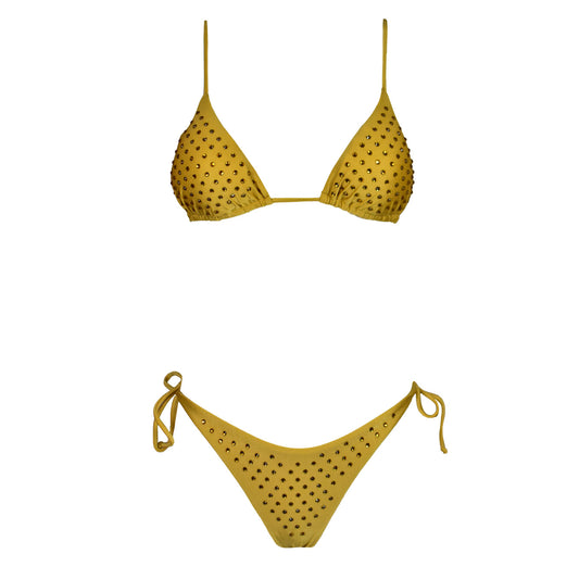 Triangolo Seta Corinne Gold