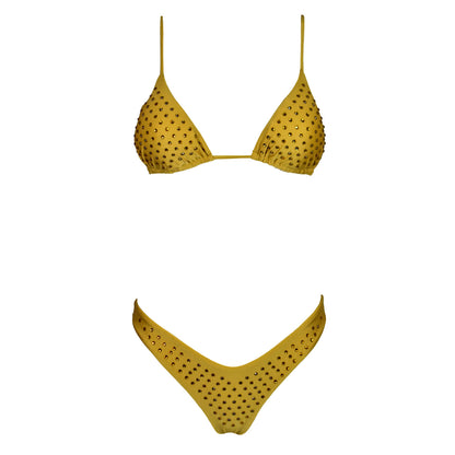 Triangolo Seta Corinne Gold