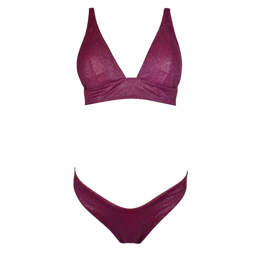 Bralette Moorea Cristal Lampone