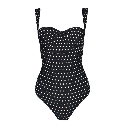 Intero Balconette Pin Up Black
