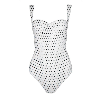 Intero Balconette Pin Up White