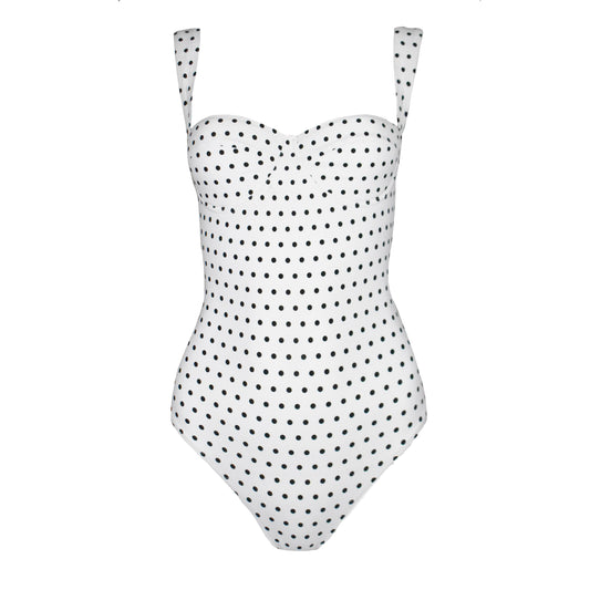 Intero Balconette Pin Up White